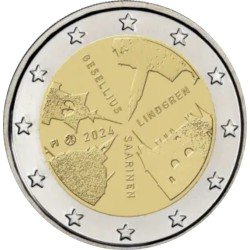 Finlandia 2024 2 € euros conmemorativos Arquitectura finlandesa Finlandia 2024 2 € euros conmemorativos Arquitectura finlandesa