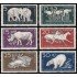Alemania Oriental 276/81 1956 Parque zoológico de Berlín Animales MH