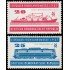 Alemania Oriental 284/85 1957 Feria de primavera de leipzig MH