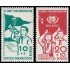 Alemania Oriental 365/66 1958 10º aniv. de la Organización Pioneros MH