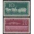 Alemania Oriental 377/78 1958 Día del sello MH