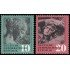Alemania Oriental 382/83 1958 Obras de arte devueltas de la URSS MH