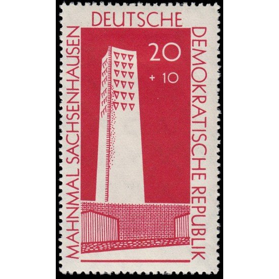 Alemania Oriental 499 1960 Monumento en Sachsenhausen MH Alemania Oriental 499 1960 Monumento en Sachsenhausen MH
