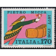Italia Italy 1294 1977 300º Aniversario del héroe Pierre Micca MNH