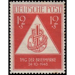 Alemania Oriental 31 1948 Emisiones Generales Día del sello MH