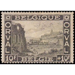 Bélgica 266 1928 De la erie Fondos para la reconstrucción Abadía de Orval MH