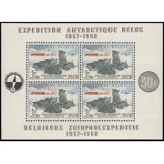 Bélgica HB 31 1957 Expedición Antártica Belga MNH