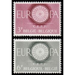 Bélgica 1150/51 1960 Europa MNH Bélgica 1150/51 1960 Europa MNH