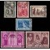 Bélgica 513/18 1939 Serie Abadía de Orval Usados