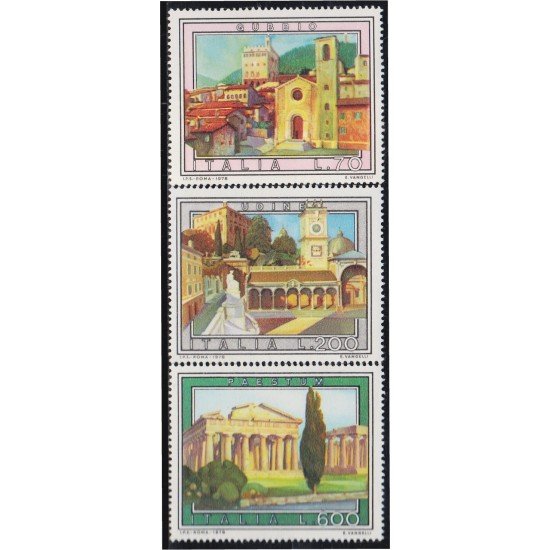 Italia Italy 1336/38 1978 Turismo lugares MNH