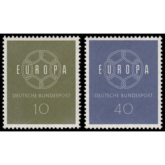 Alemania Federal Germany 193/94 1959 Europa MNH Alemania Federal Germany 193/94 1959 Europa MNH
