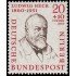 Alemania Berlín 153 1957 Hombres de la historia de Berlín Prof. Ludwig Heck MNH