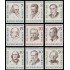 Alemania Berlín 144/51 1957-59 Hombres de la historia de Berlín MNH