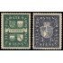 Liechtenstein 159/60 1939 Escudos Shield MH