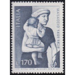 Italia Italy 1361 1978 550º Aniversario de la muerte del pintor Masaccio MNH Italia Italy 1361 1978 550º Aniversario de la muerte del pintor Masaccio MNH