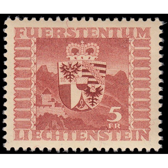 Liechtenstein 227 1947 Castillo de Vaduz Escudo MNH Liechtenstein 227 1947 Castillo de Vaduz Escudo MNH