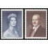 Liechtenstein 349B/C 1960 Francisco José II y la princesa Georgina Sin goma
