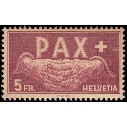Suiza Switzerland 416 1945 Serie la Paz Manos en oración MNH Suiza Switzerland 416 1945 Serie la Paz Manos en oración MNH