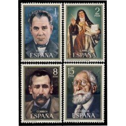España Spain 2027/30 1971 Centenario de Celebridades MNH España Spain 2027/30 1971 Centenario de Celebridades MNH