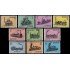 San Marino 627/36 1964 Historia de las locomotoras MNH