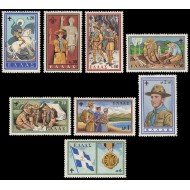 Grecia Greece 705/12 1960 50 aniv. del escultismo nacional MNH
