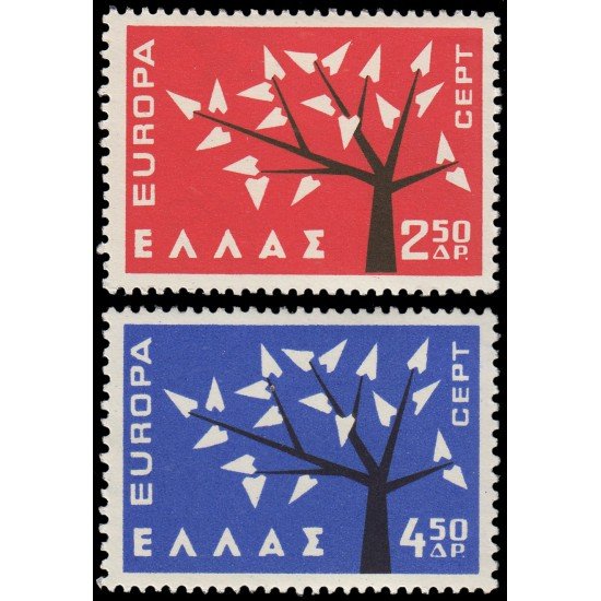 Grecia Greece 774/75 1962 Europa MNH Grecia Greece 774/75 1962 Europa MNH
