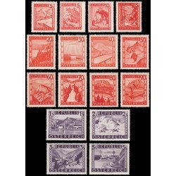 Österreich Austria 697/11 1948 Paisajes MNH