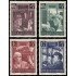 Österreich Austria 794/97 1951 En favor de la reconstrucción MNH