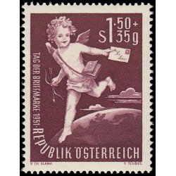 Österreich Austria 812 1952 Día del sello MNH Österreich Austria 812 1952 Día del sello MNH