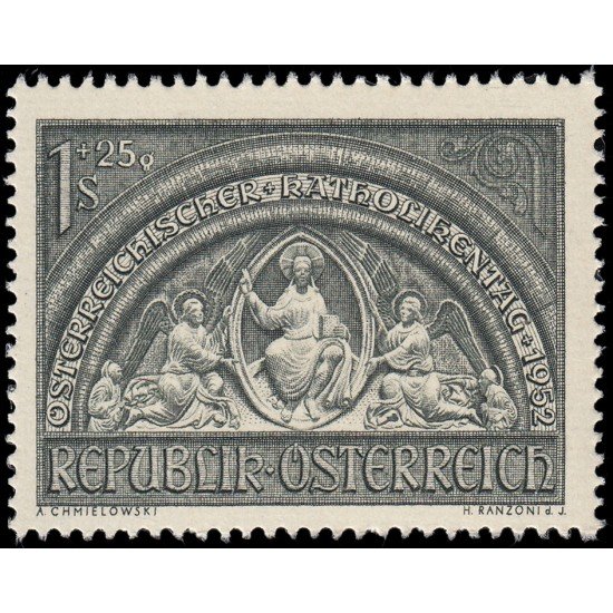 Österreich Austria 816 1952 Día de la Iglesia Católica Austriaca MNH Österreich Austria 816 1952 Día de la Iglesia Católica Austriaca MNH