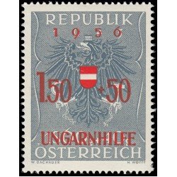 Österreich Austria 863 1956 En beneficio de los refugiados hungareses MNH Österreich Austria 863 1956 En beneficio de los refugiados hungareses MNH
