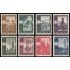 Österreich Austria 666/73 1947 Feria de primavera de Viena MNH