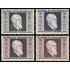 Österreich Austria 634/37 1946 Dr. Karl Renner presidente federal MNH
