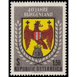 Österreich Austria 938 1961 40 aniv. de la incorporación de Burgerland MNH Österreich Austria 938 1961 40 aniv. de la incorporación de Burgerland MNH