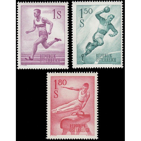 Österreich Austria 910/11A 1959-62 Deportes diversos MNH