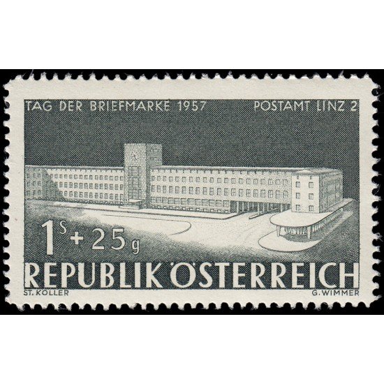 Österreich Austria 875 1957 Día del sello MNH Österreich Austria 875 1957 Día del sello MNH