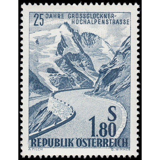 Österreich Austria 921 1960 25 aniv. de la apertura de la ruta del Grossglockner MNH Österreich Austria 921 1960 25 aniv. de la apertura de la ruta del Grossglockner MNH