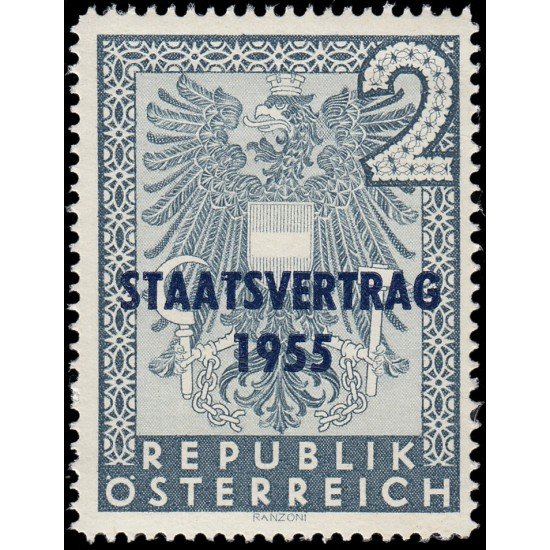 Österreich Austria 850 1955 Firma del Tratado de Independencia MNH Österreich Austria 850 1955 Firma del Tratado de Independencia MNH