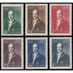 Finlandia Finland 240/45 1941 Presidente Risto Ryti MNH Finlandia Finland 240/45 1941 Presidente Risto Ryti MNH