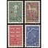 Finlandia Finland 261/64 1943 En beneficio de la Cruz Roja MNH