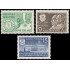 Finlandia Finland 371/73 1950 400 aniv. de la ciudad de Helsinki MNH