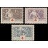 Finlandia Finland 176/78 1934 En beneficio de la Cruz Roja Generales MNH