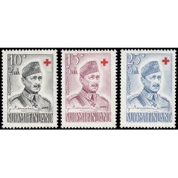 Finlandia Finland 390/92 1952 En beneficio de la Cruz Roja MNH Finlandia Finland 390/92 1952 En beneficio de la Cruz Roja MNH
