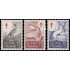 Finlandia Finland 527/29 1962 Sobretasa en beneficio de la lucha antituberculosis Mamíferos MNH