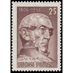 Finlandia Finland 438 1956 150 aniv. del nacimiento del hombre de Estado J.V. Snellman MNH Finlandia Finland 438 1956 150 aniv. del nacimiento del hombre de Estado J.V. Snellman MNH