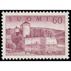 Finlandia Finland 455 1957 Fortaleza de Olavinlinna MNH Finlandia Finland 455 1957 Fortaleza de Olavinlinna MNH
