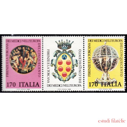 Italia Italy 1430/31 1980 Exposición Florencia y Toscana S XVI MNH