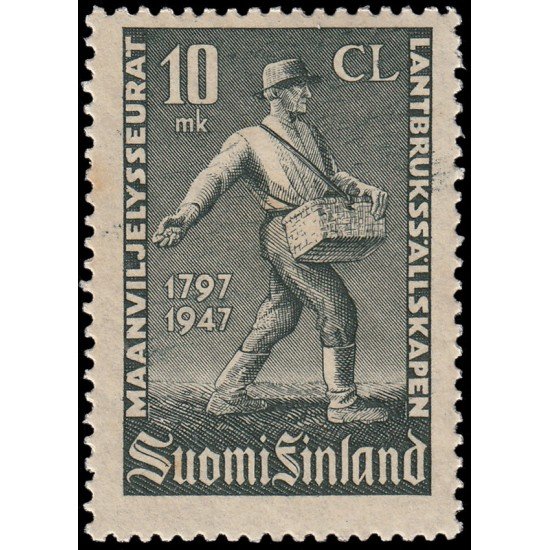 Finlandia Finland 332 1947 150 aniv. de la Organización Agrícola MNH Finlandia Finland 332 1947 150 aniv. de la Organización Agrícola MNH