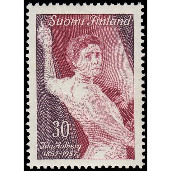 Finlandia Finland 466 1957 Centenario del nacimiento de la actriz Ida Aalberg MNH Finlandia Finland 466 1957 Centenario del nacimiento de la actriz Ida Aalberg MNH