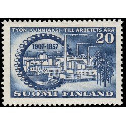 Finlandia Finland 461 1957 50 aniv. de la Federación de Empresarios de Finlandia MNH Finlandia Finland 461 1957 50 aniv. de la Federación de Empresarios de Finlandia MNH